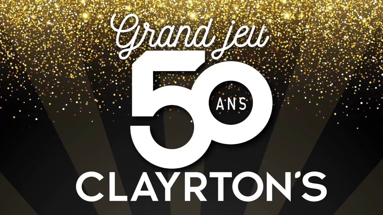 Concours des 50ans Clayrton's