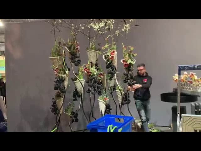 Coupe du Monde des Fleuristes Interflora - Fin de l'épreuve 1