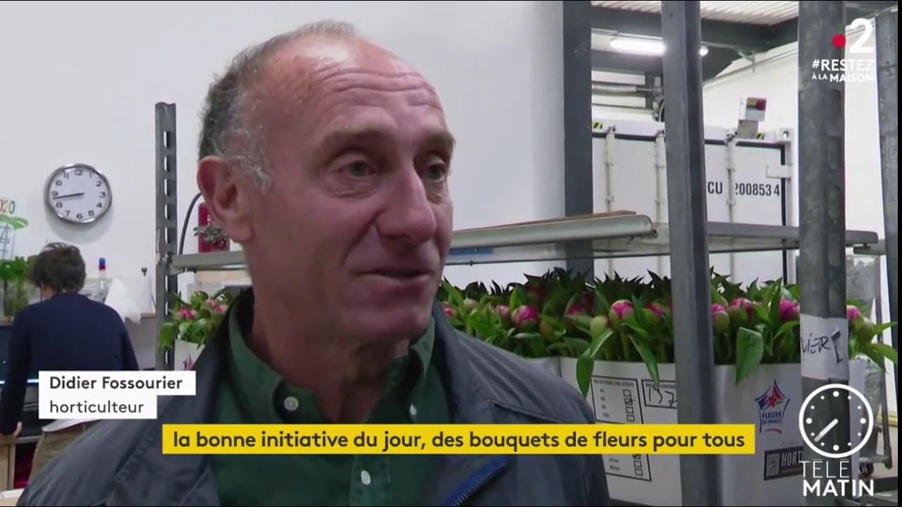 Monsieur Marguerite dans Télé Matin - Le Muguet Solidaire