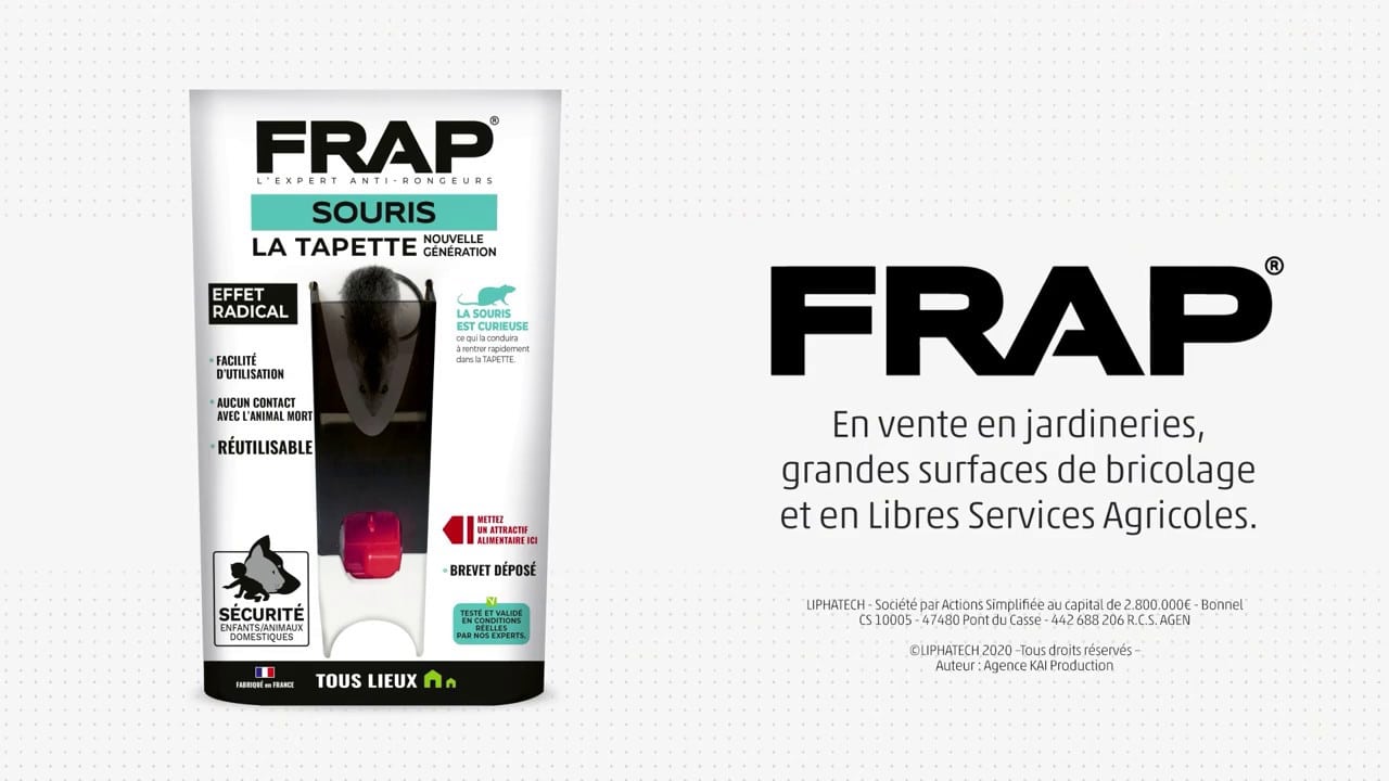 FRAP - TAPETTE SOURIS NOUVELLE GENERATION - LIPHATECH