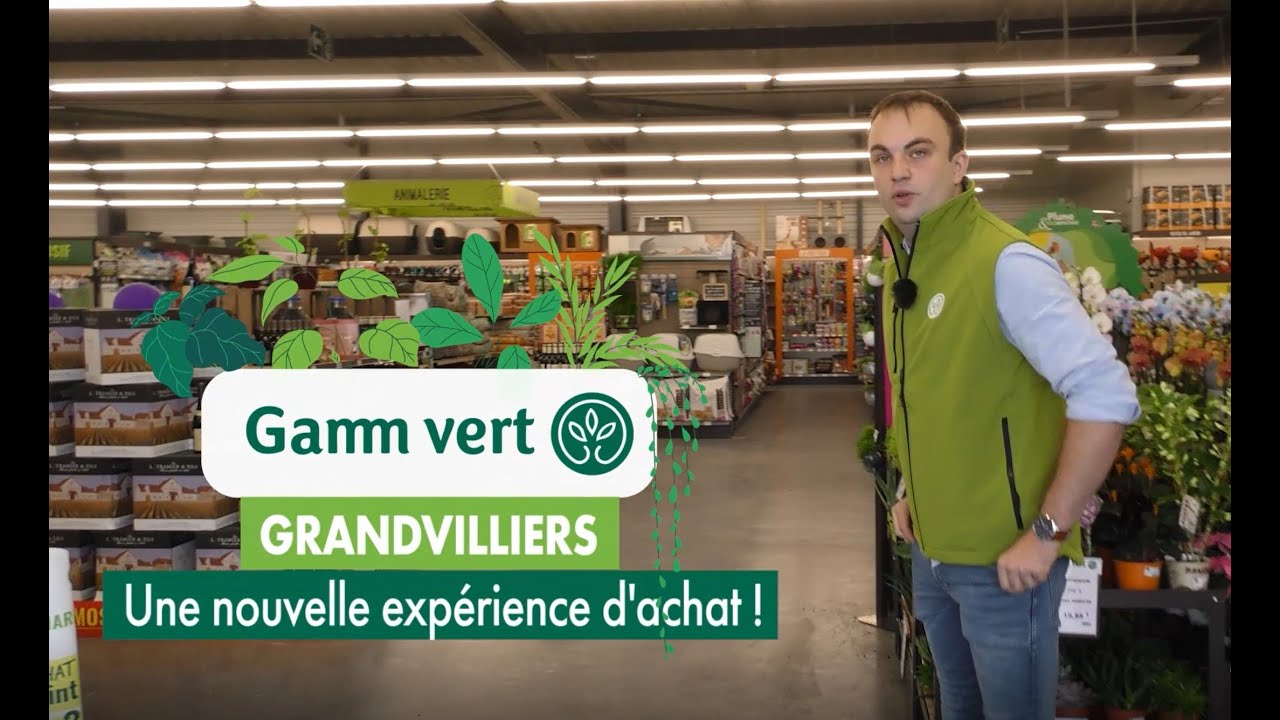 Ouverture du magasin Gamm vert de Grandvilliers