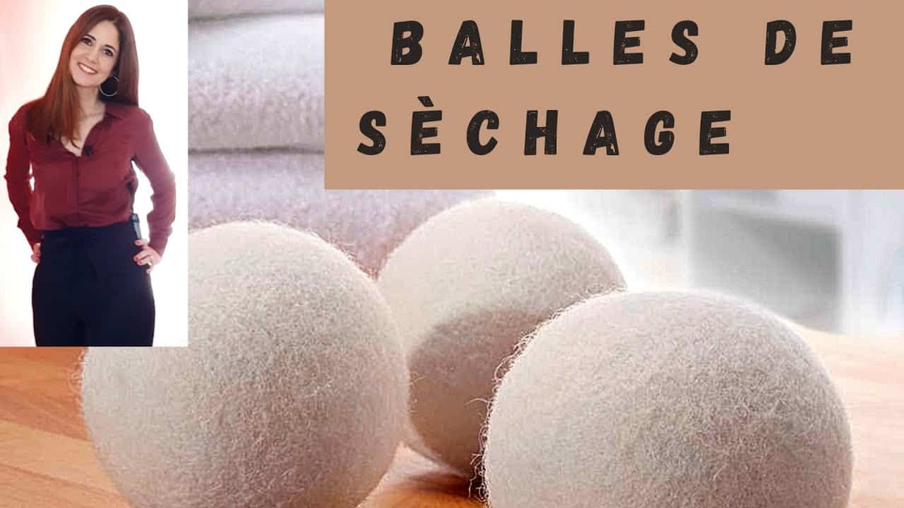 BALLE DE SÈCHAGE EN LAINE  #diy