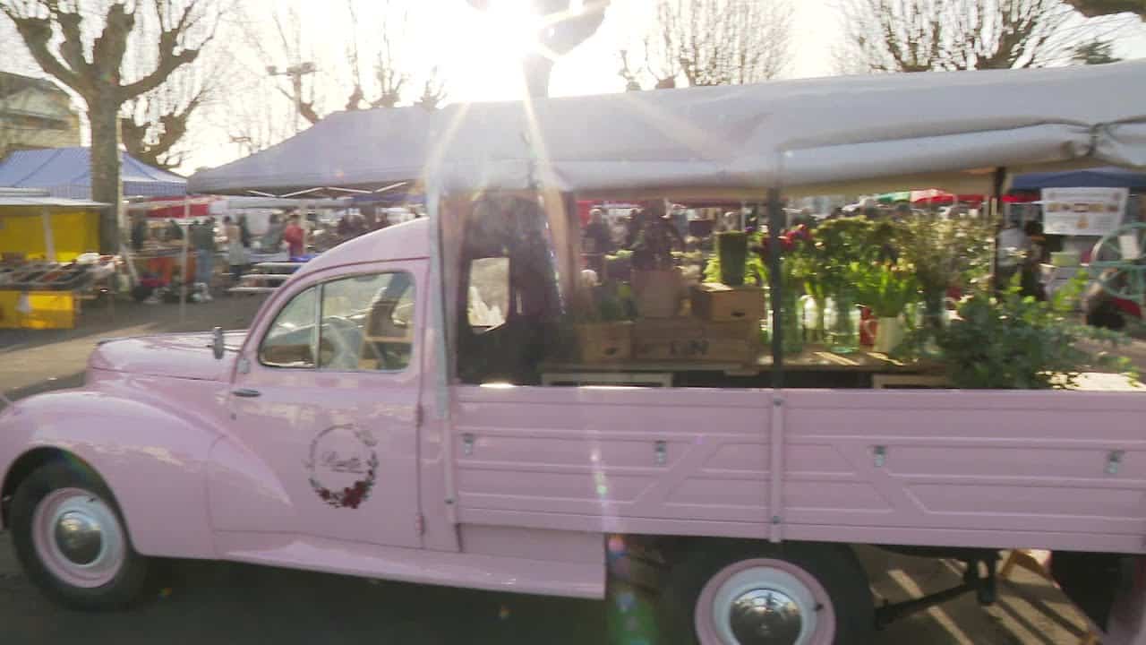 FLEURS : LOLA NOEL ET SON FLOWER TRUCK MADE IN BEARN