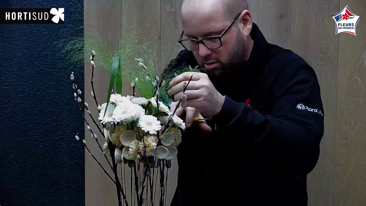 Bonjour les fleuristes ! "Coques ô Câlines" Par Stéphane Chanteloube, Meilleur Ouvrier de France